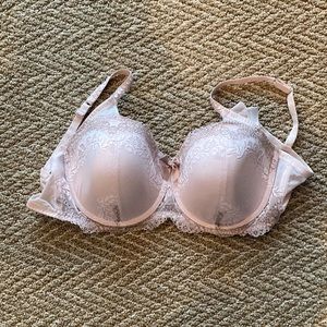 EUC DKNY Pale Pink Bra - Size 36DD